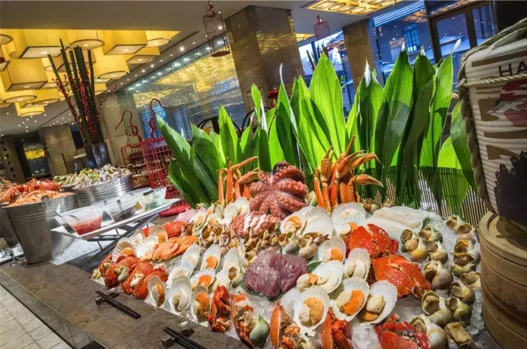 洲际酒店长街自助,洲际大酒店观景餐厅