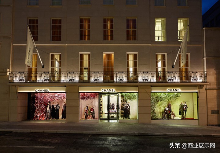 伦敦chanel旗舰店面积,chanel香奈儿官网旗舰店