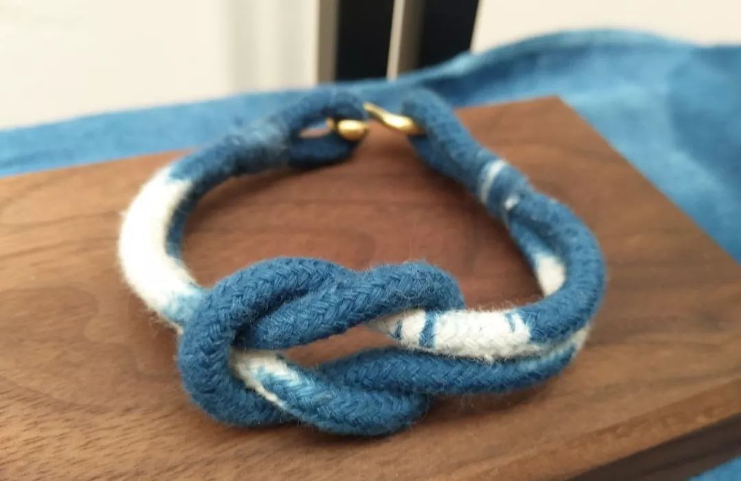 「研究生作品秀」倾尽靛蓝,绳结盘绕,一抹极致