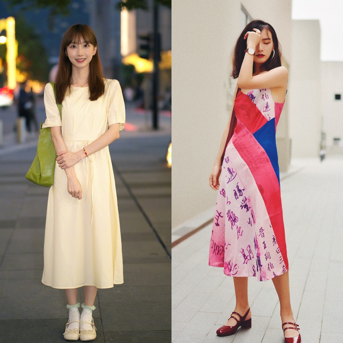 穿连衣裙怎么搭外套显瘦,穿搭连衣裙技巧