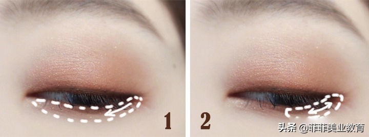 单眼皮眼睛放大的眼妆教程简单,初学者单眼皮眼妆教程肿眼泡