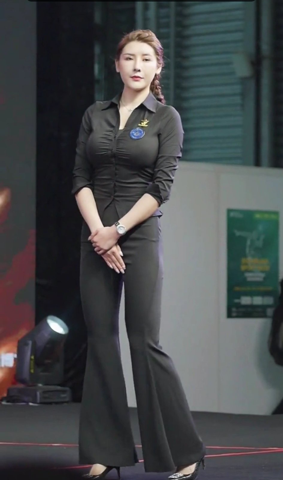 dms女裁判刘太阳,美女裁判刘太阳简介