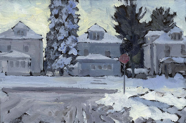 表现性风景油画的绘画语言探索,油画风景的艺术表现