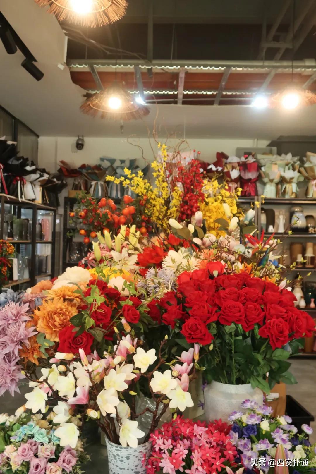 西安花市怎么买花便宜,西安最新花市