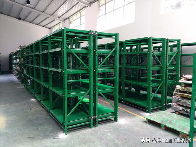 铁制模具存放架,抽屉式模具放置架防脱落