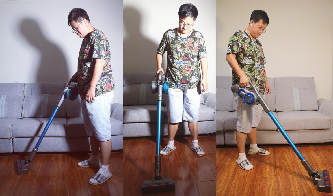 解决懒惰上瘾的吉米A6无线吸尘器:随手提,超强吸力更洁净