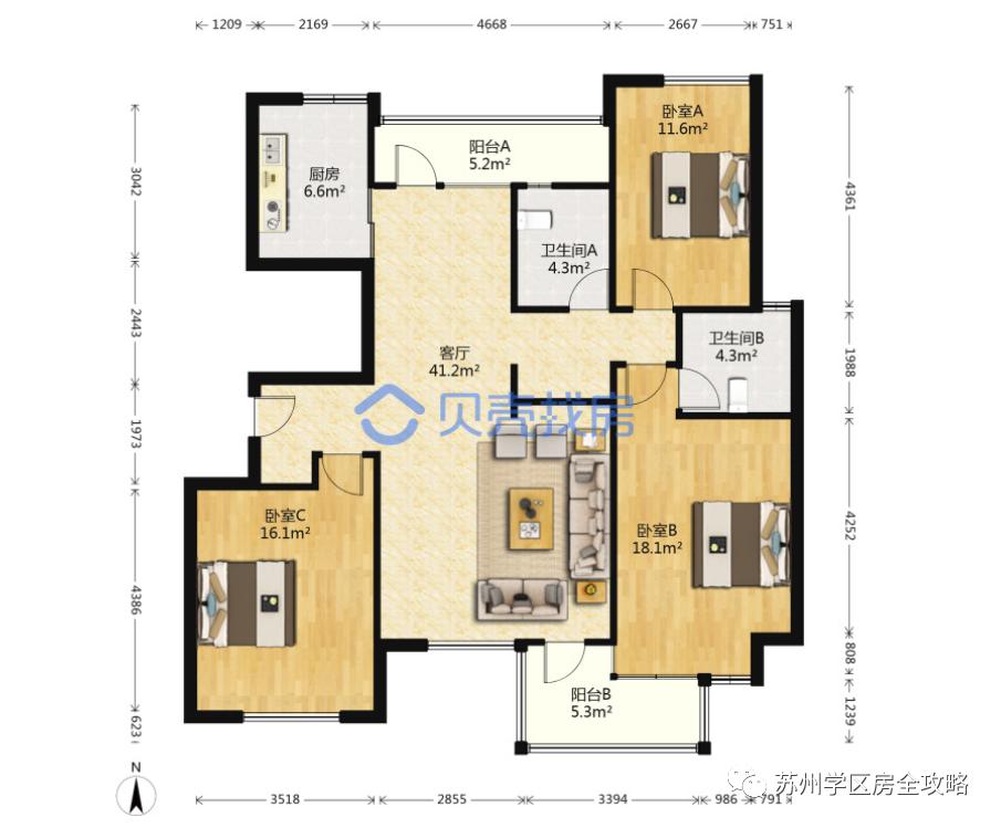 择校攻略｜周边别墅成群的金鸡湖学校