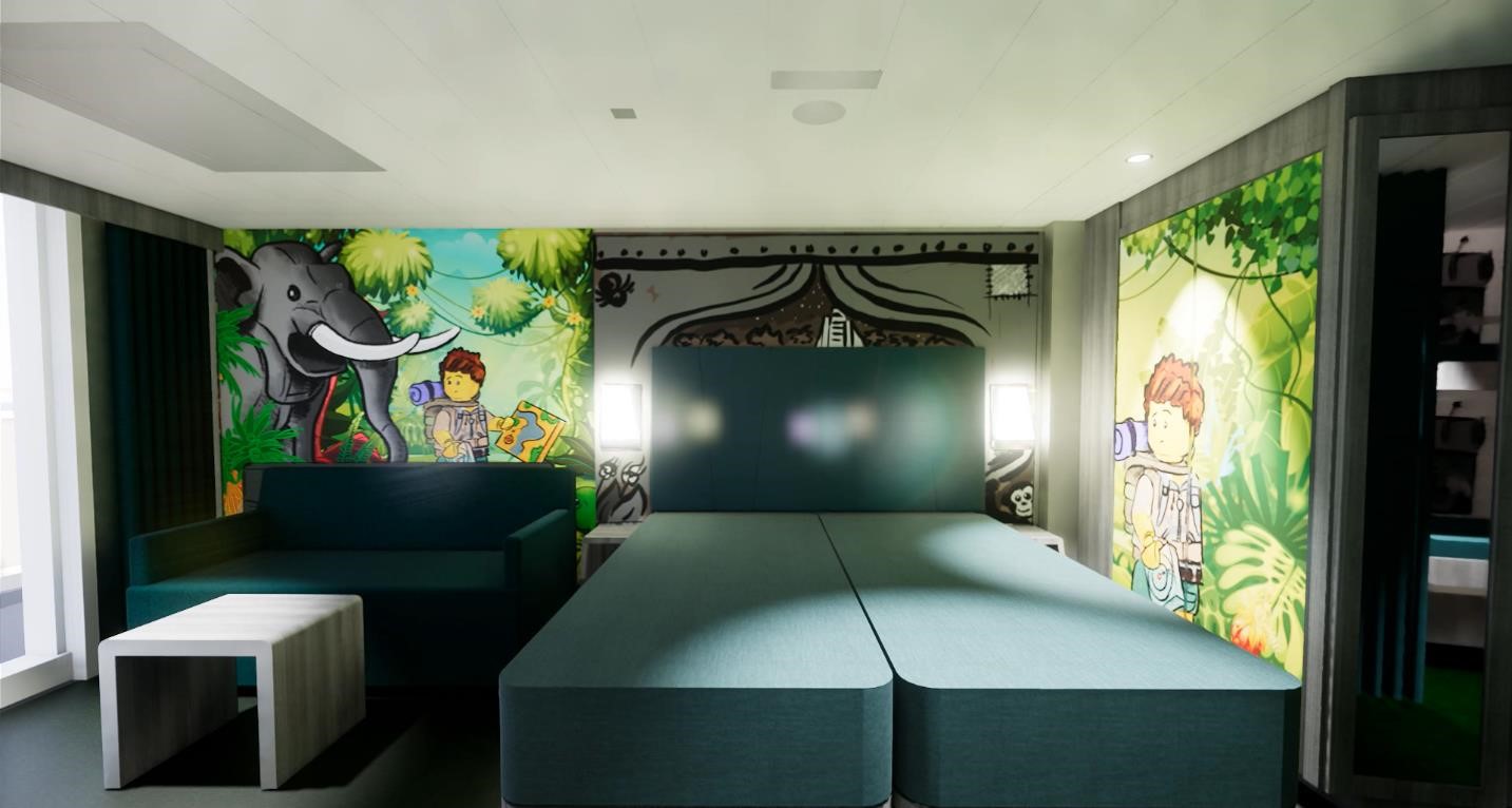 msc华彩号登船视频,msc华彩号的船身