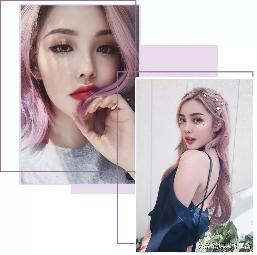 秋冬超级显白发色,黄皮可染初恋系显白发色