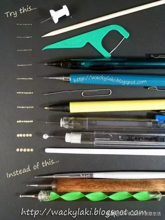 笔芯画画教程简单可爱,鹅式笔芯画画小教程