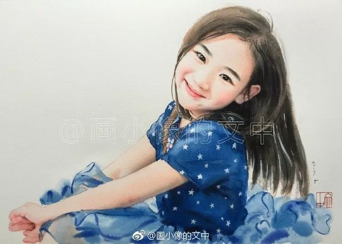 比起打印画,美院毕业的他,笔下这种彩铅水彩画才好看哭了~
