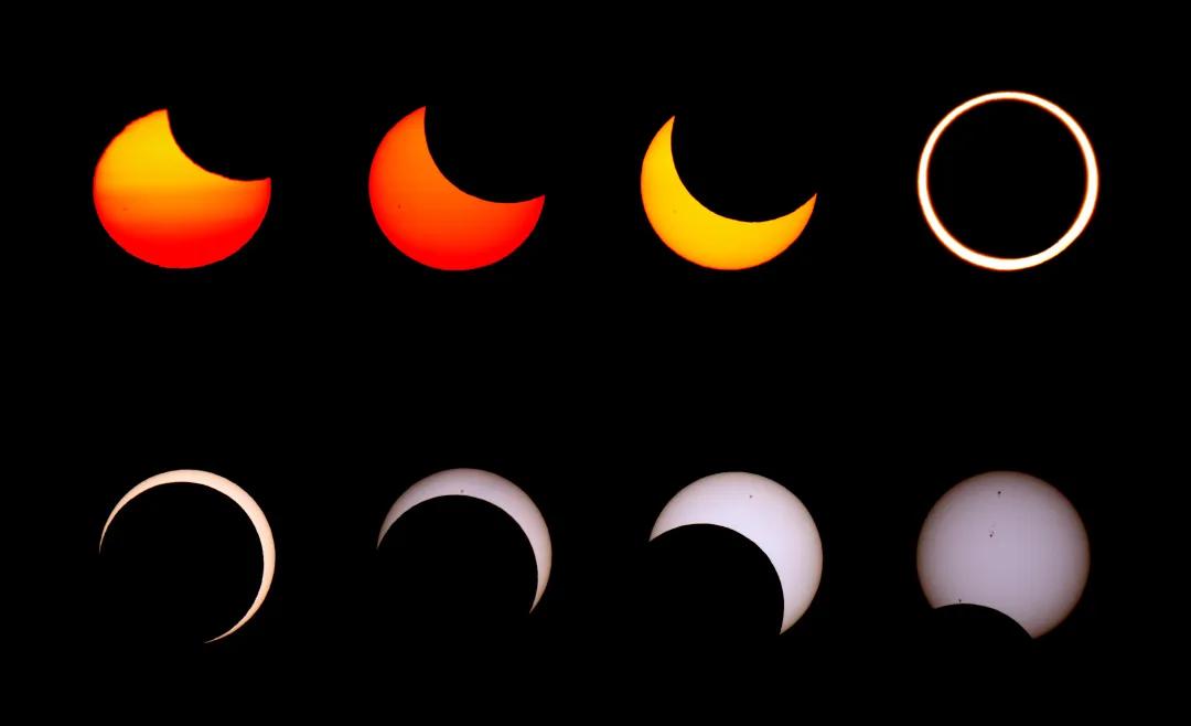 父亲节遇到绝美日环食,父亲节最壮观的日环食