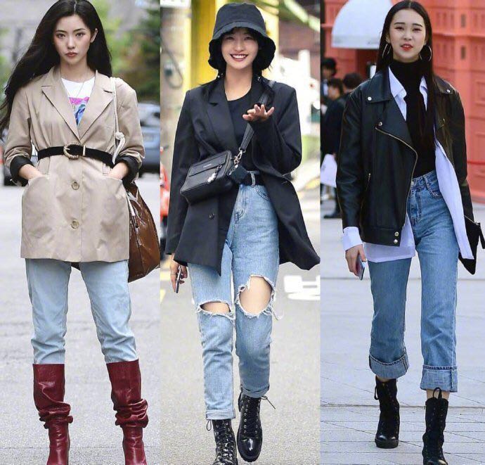 牛仔裤秋冬款爆款2022新款学生,牛仔裤早秋推荐女