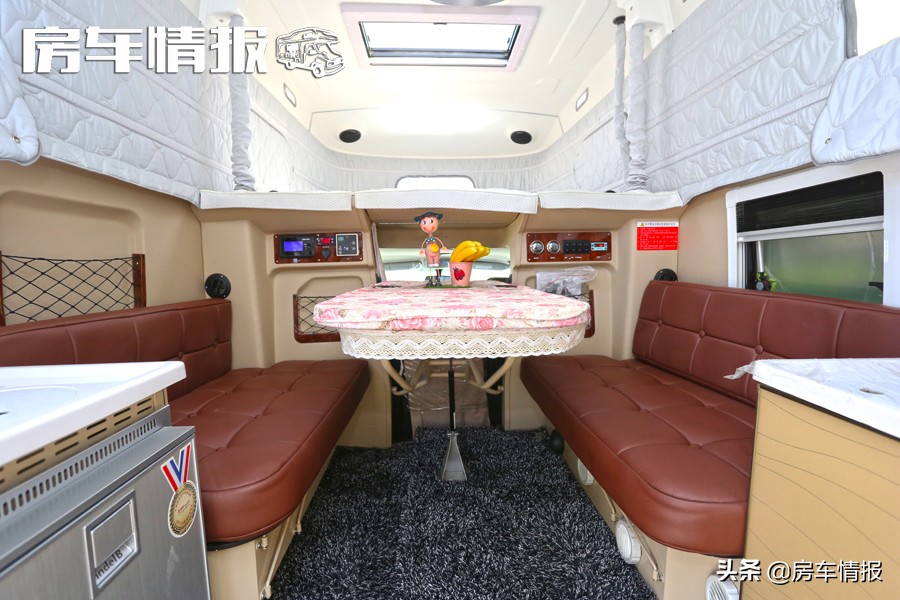 单排四驱自动挡皮卡c型房车测评,d-max单排升顶皮卡房车