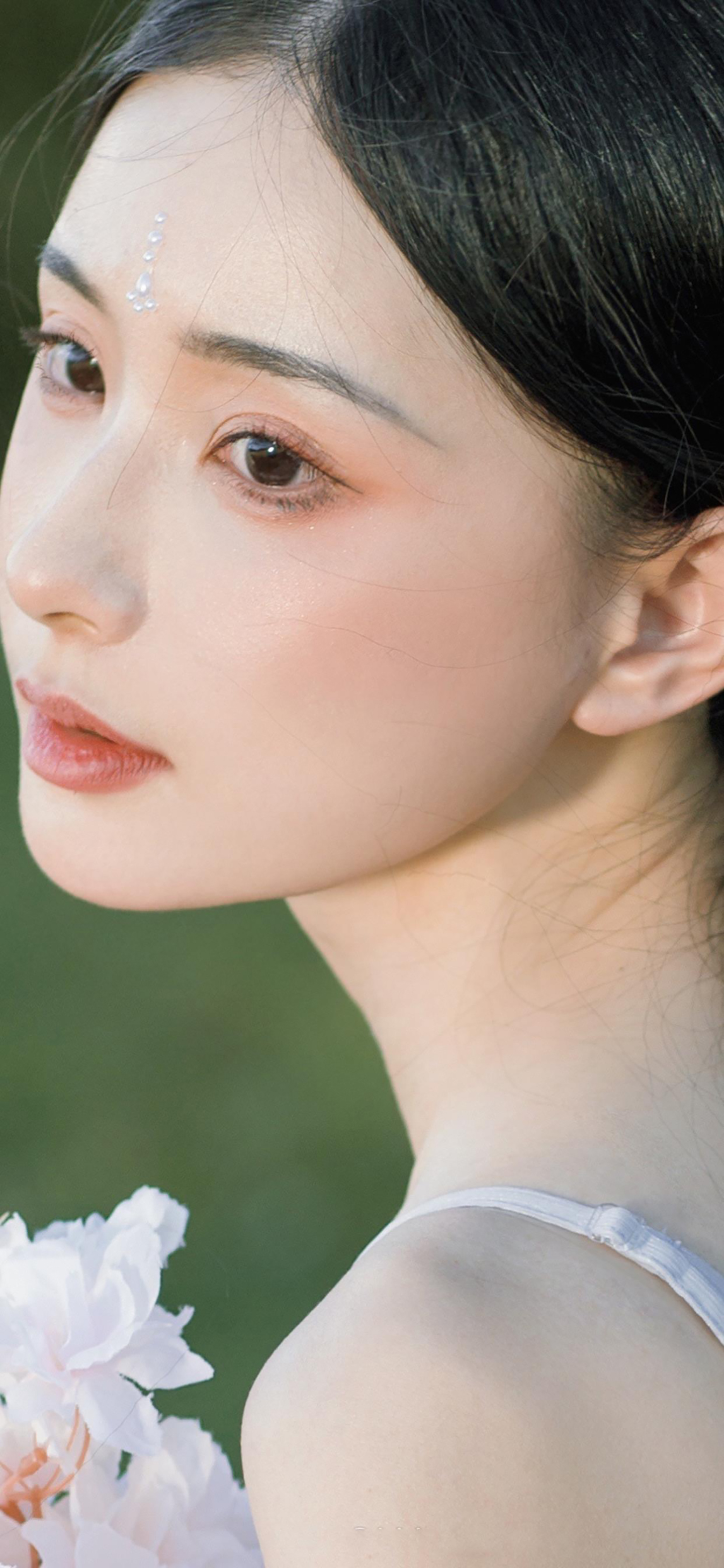 冰蓝色自带仙气杀气的古风壁纸,好看的壁纸女生仙气可爱卡通古风