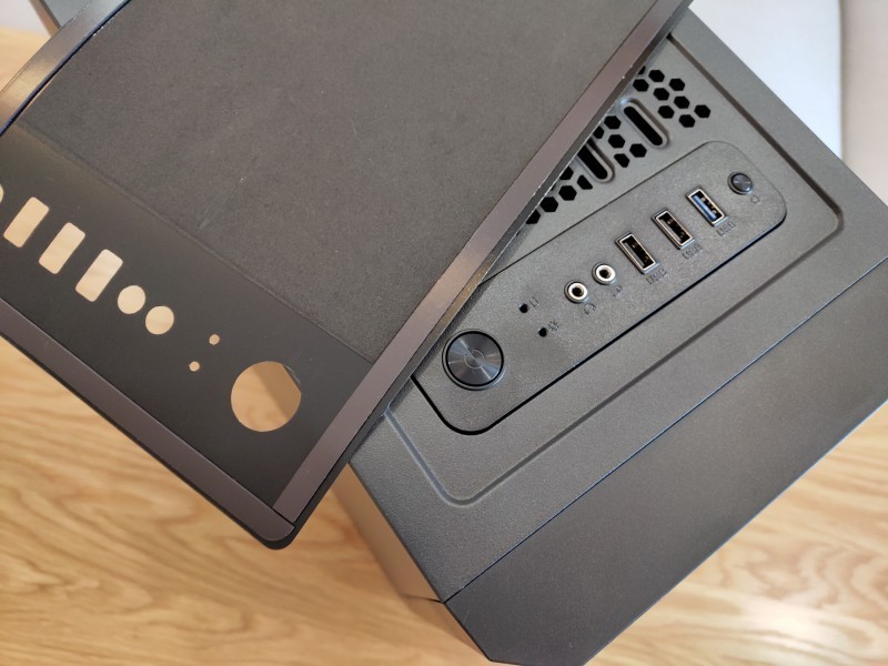 金河田峥嵘z22机箱装机全过程,金河田静音机箱装机教程