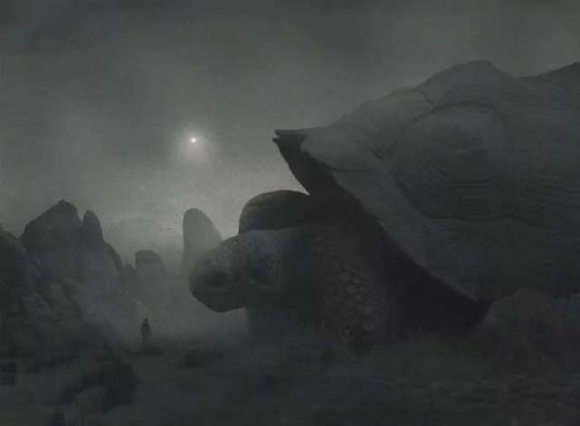 他是抑郁症患者，为了战胜恐惧，画了一组怪物，网友大呼：打败它