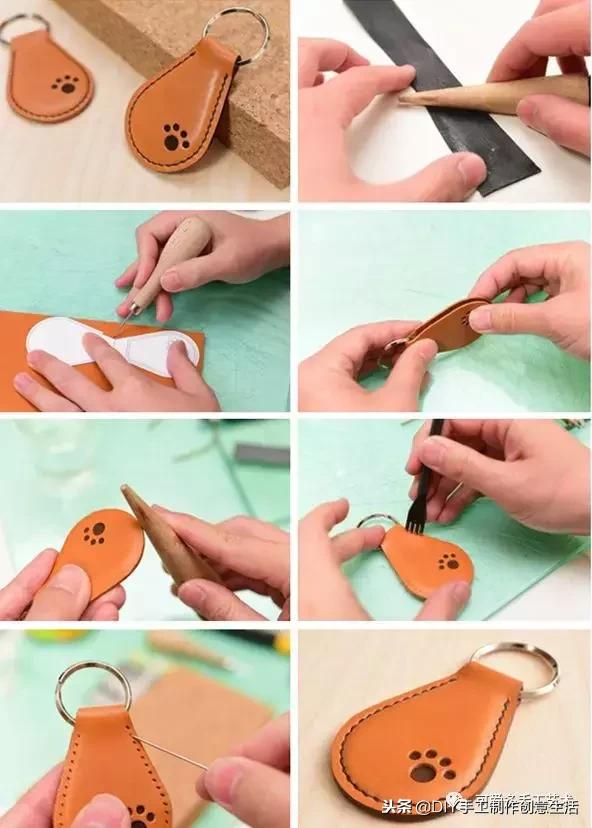 用旧衣服做包包挂饰,旧物袋子做挂件包