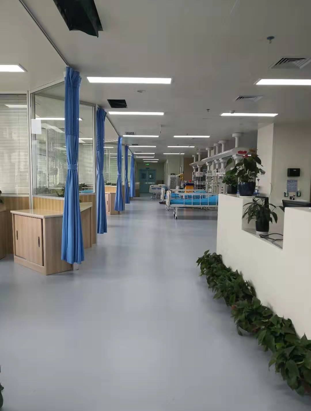 洁福pvc塑胶地板厂家,洁福pvc卷材地板医用