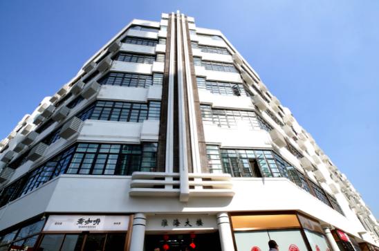 淮海大楼复原图,淮海大楼真实照片