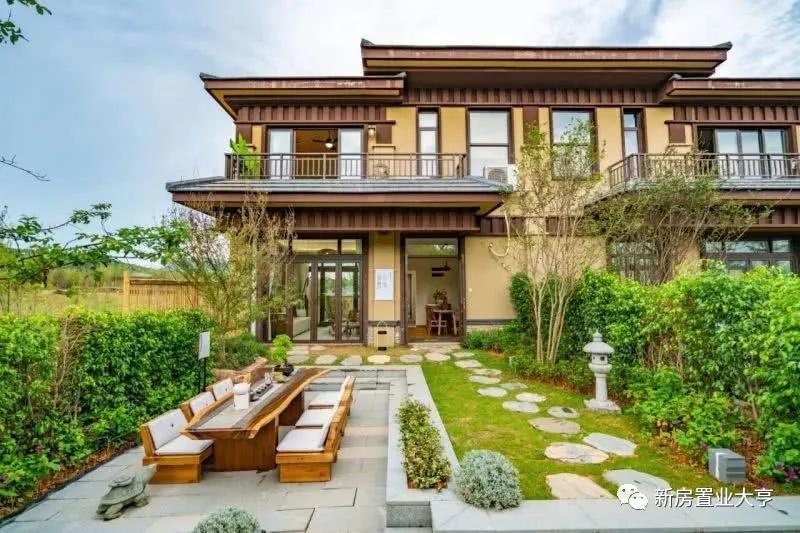 佛山高明绿地拾野川漫野日式别墅,佛山绿地拾野川星河度假民宿