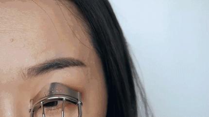 落日眼妆教程内双,大秋天眼妆