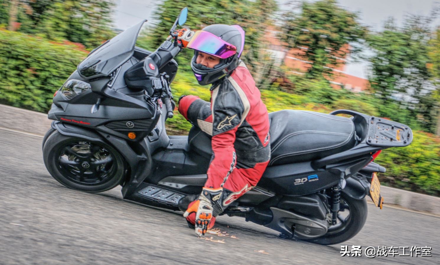 宏佳腾3d350r试驾,宏佳腾3d350r值不值得买