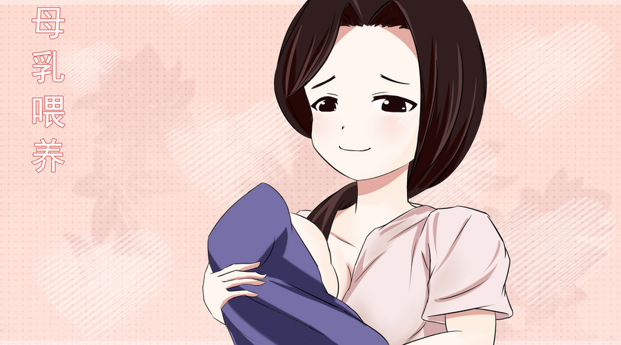 给孩子喂奶时，宝宝经常抚摸妈妈的乳房，这个现象正常吗？