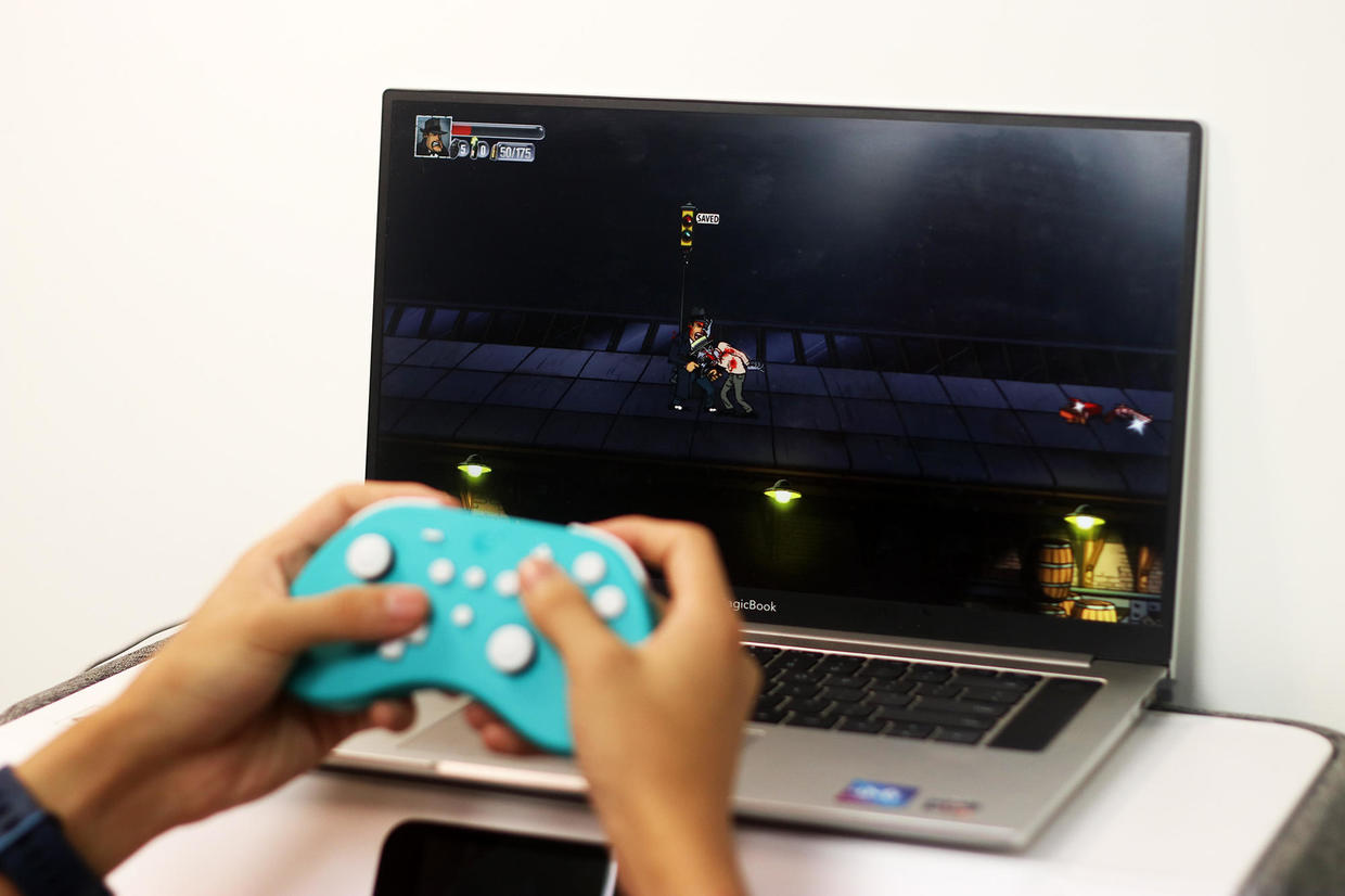 谷粒精灵Pro手柄体验：细腻振动高速响应，体感加持更爽快