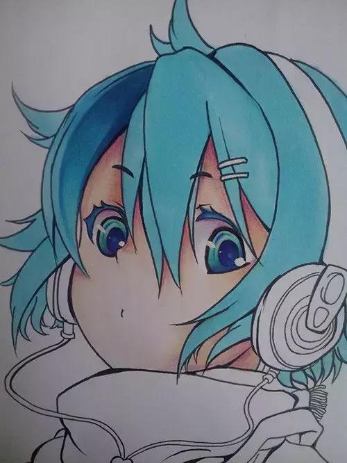 超详细马克笔教程,教你一步一步用马克笔手绘二次元教程!