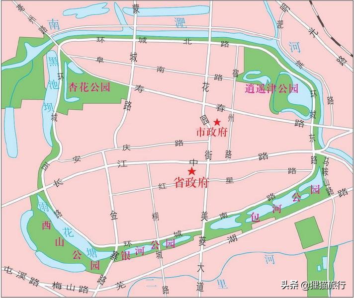 合肥护城河有什么好玩的,合肥护城河风景区