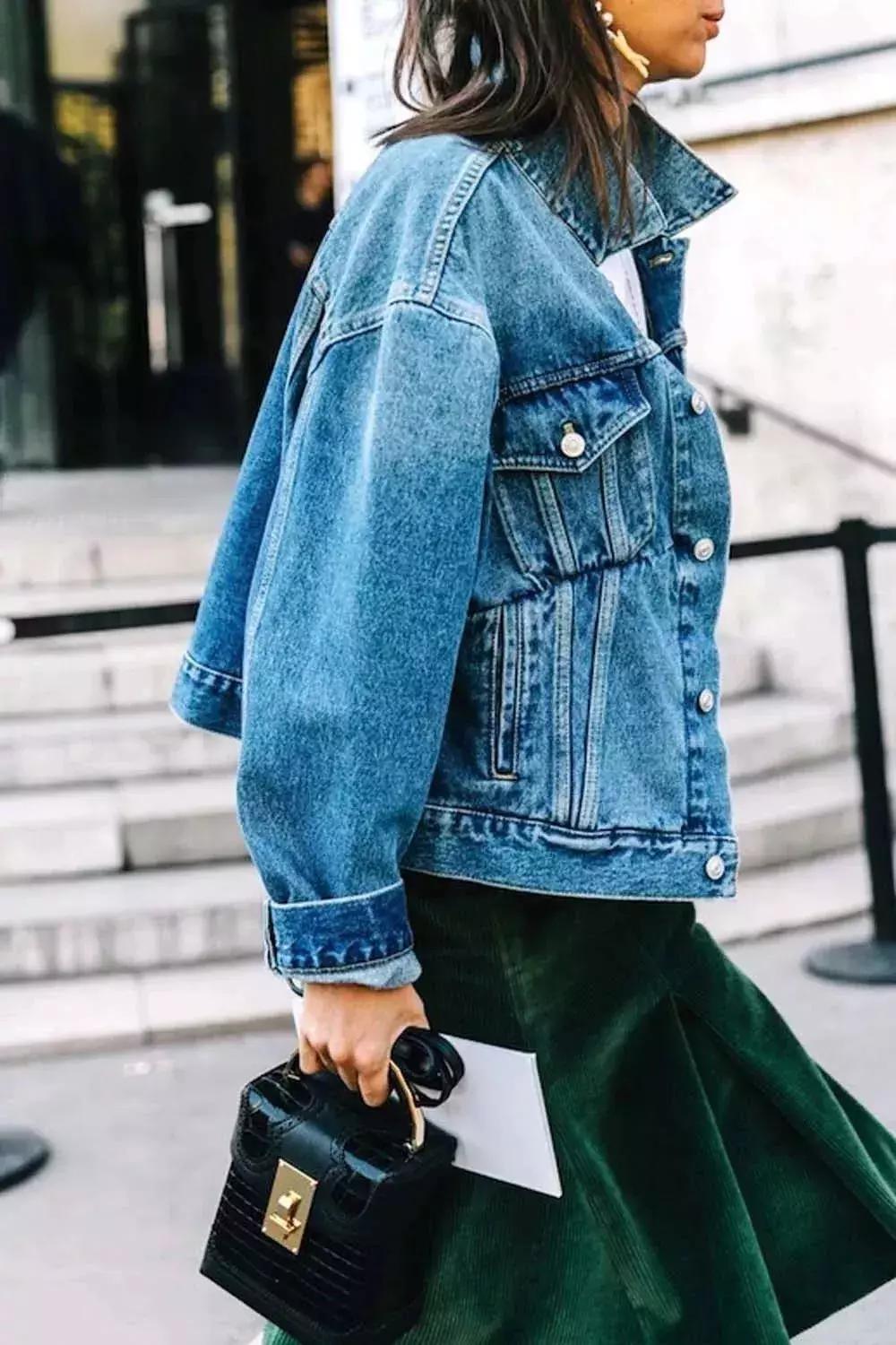 秋天穿温暖的衣服,秋冬复古灯芯绒搭配