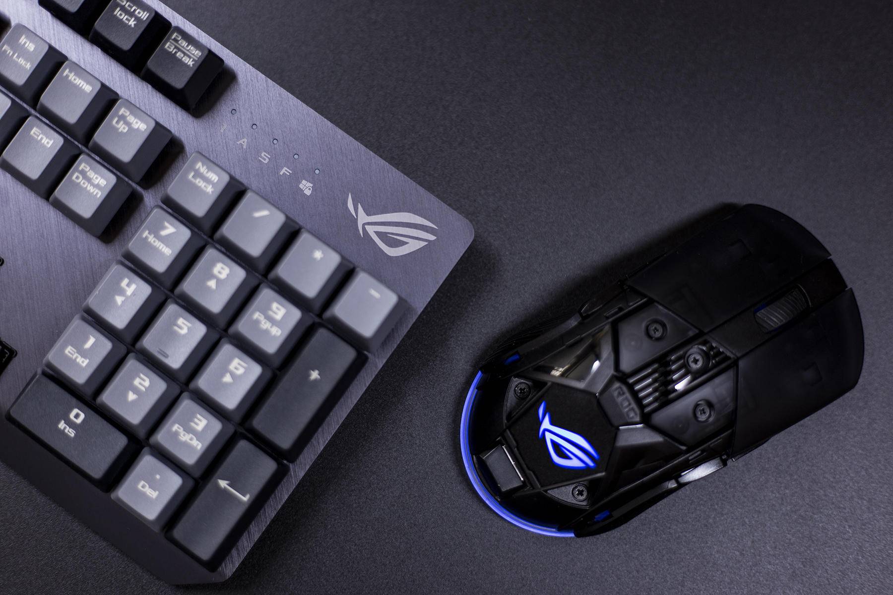 华硕rog游侠是什么材质的键帽,华硕键盘rog游侠讲解