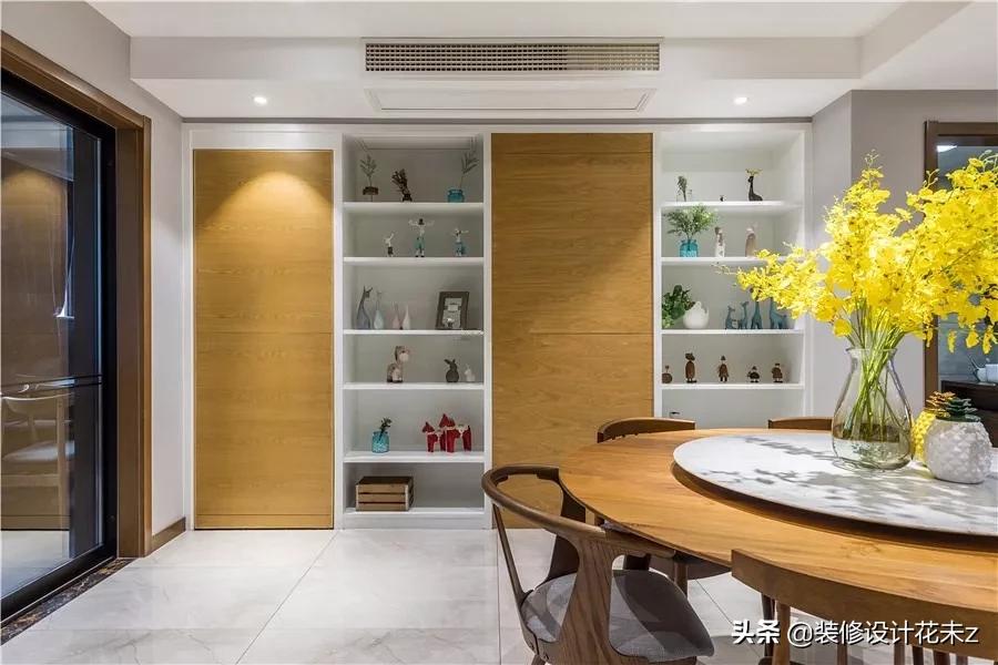 小户型餐柜酒柜设计,餐边柜酒柜一体设计轻奢