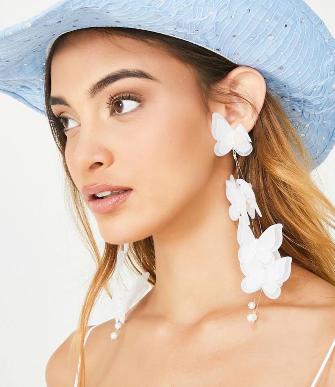 童年饰品金蝴蝶,童年土味发饰效果图