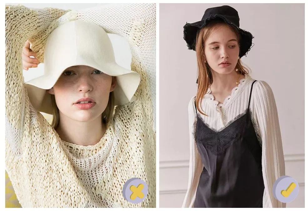 适合秋冬戴的巨显脸小的渔夫帽,渔夫帽戴对不仅时髦还显脸小