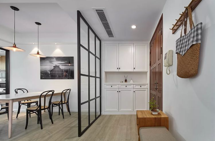 好看又省钱的入门屏风设计,隔而不断的屏风设计