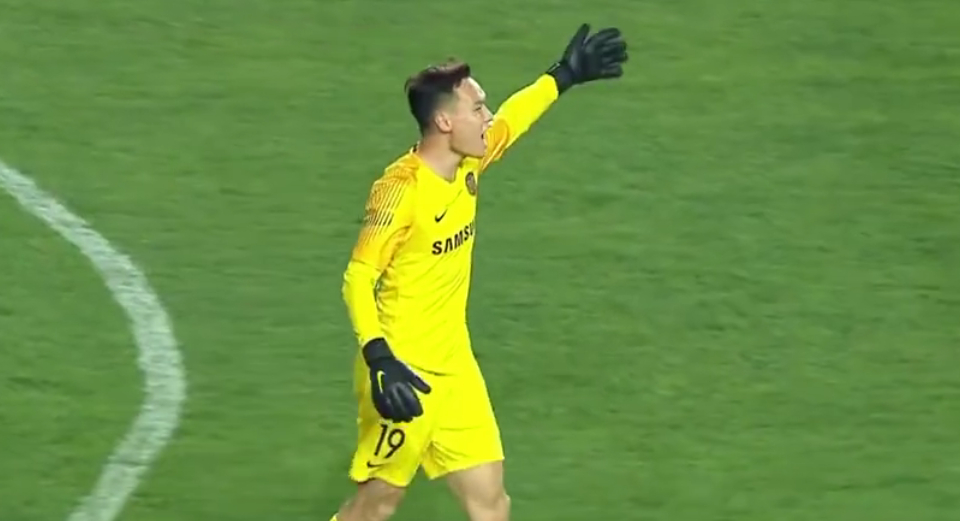 败走廊坊之夜苏宁并非没有收获U23门将中超首秀三次救险