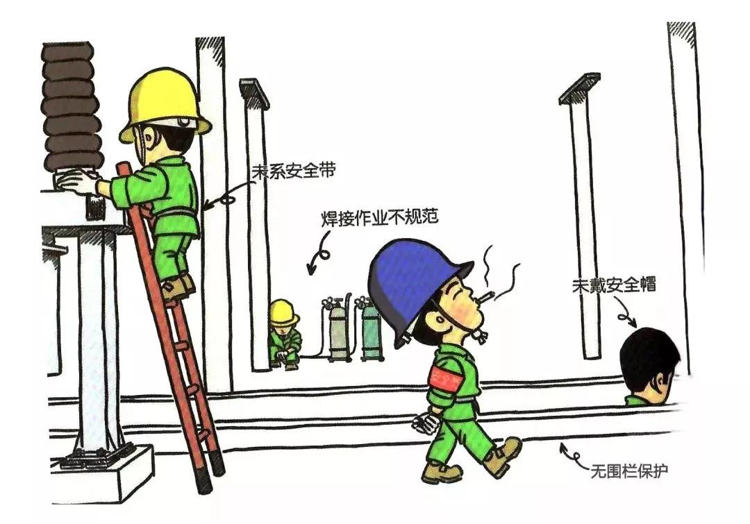 安全知识漫画速成,安全漫画落实安全责任