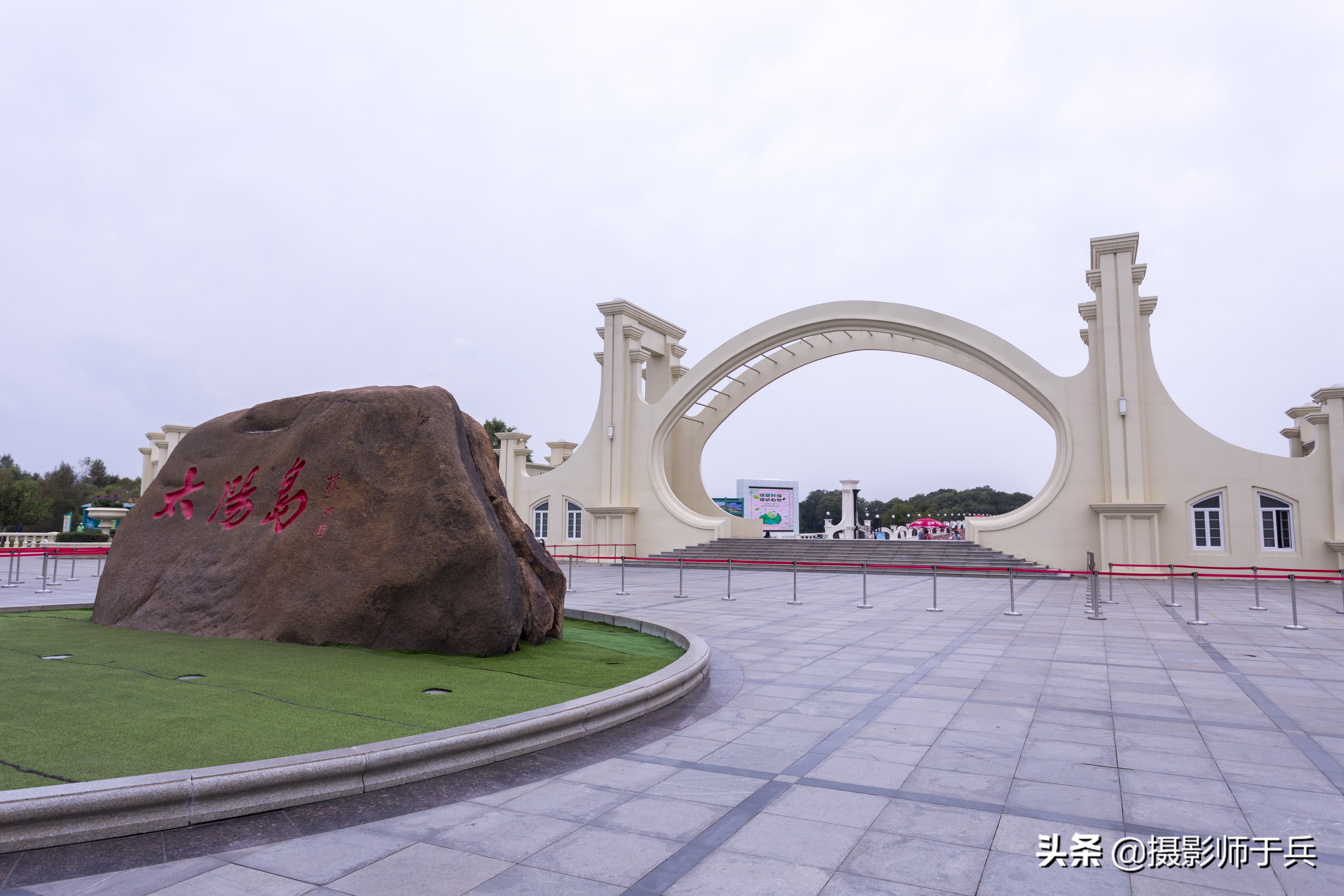 哈尔滨太阳岛美丽的秋色,哈尔滨美丽的太阳岛