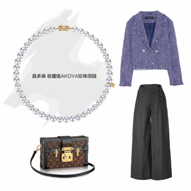 珍珠晶莹凝重,珍珠圆润光洁