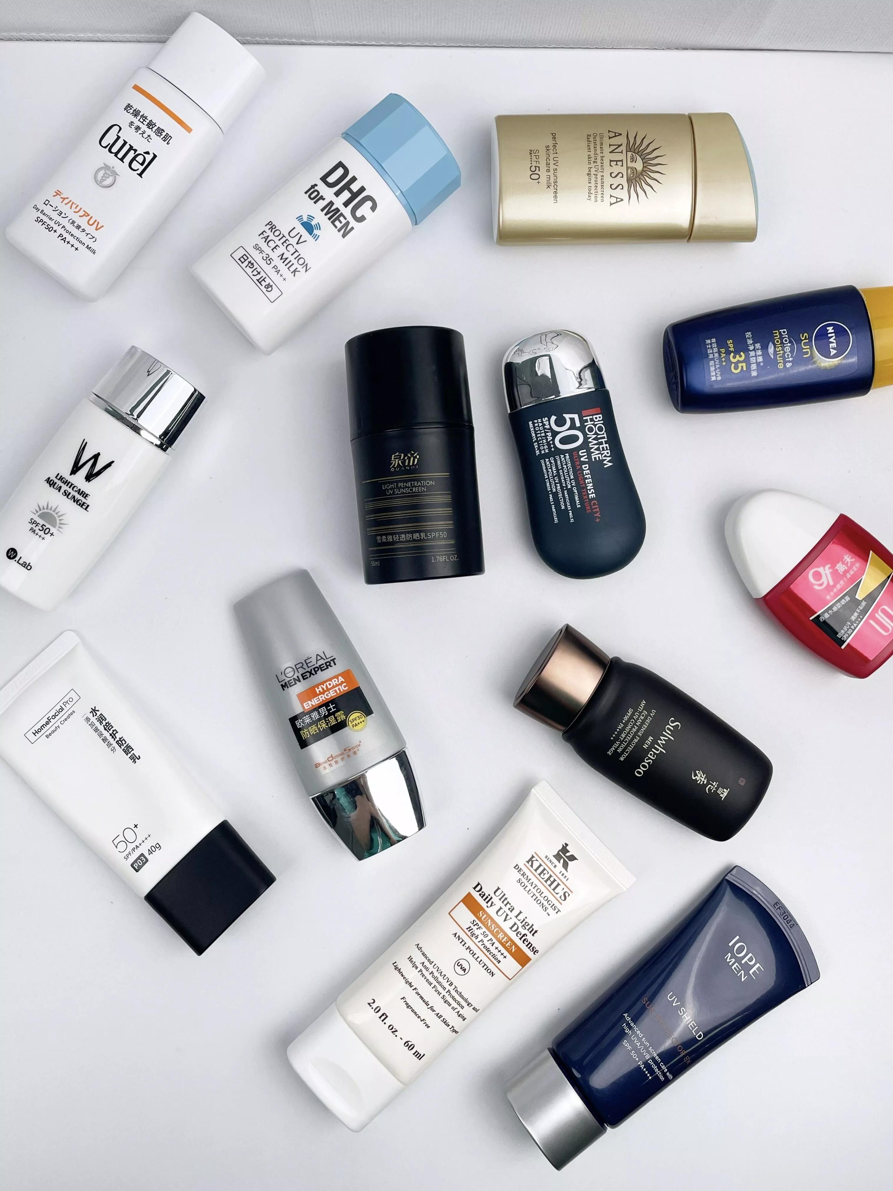 佳琦直播间防晒618怎么选,男士防晒测评推荐大容量