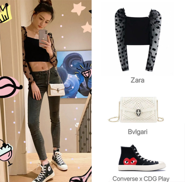 徐璐私服穿搭更新,徐璐日常穿衣打扮