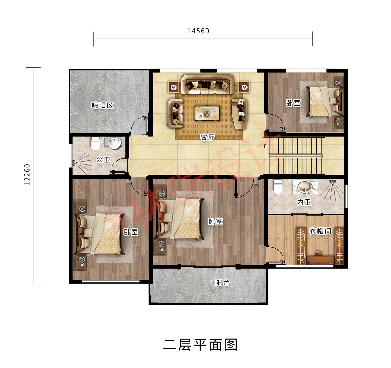 未来5年农村超“抢手”的二层别墅，多卧室造价低，真想拆了重建