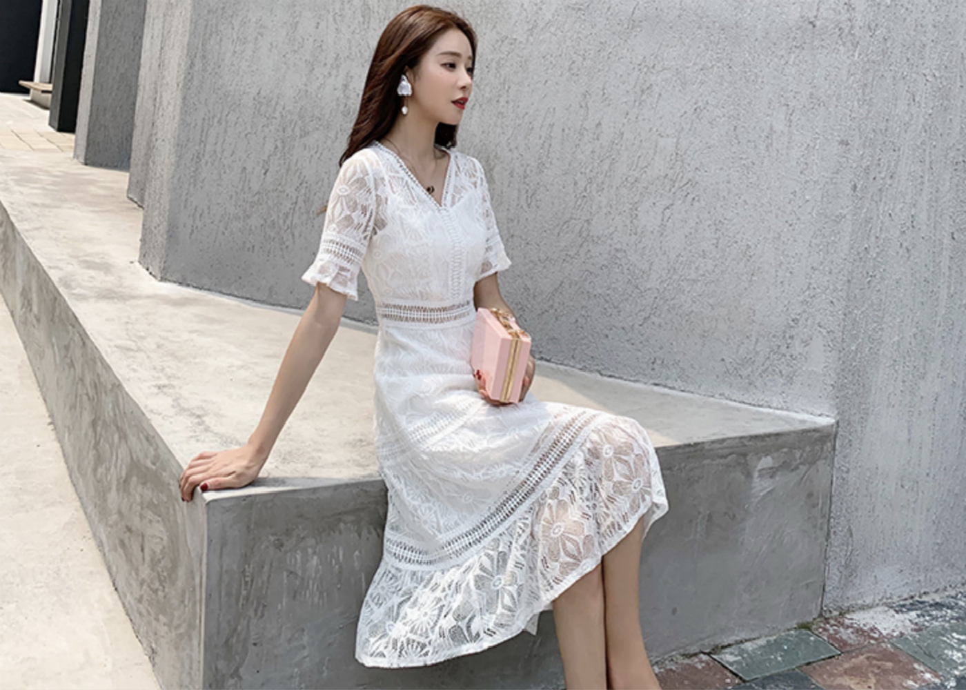 时尚穿搭蕾丝大码,夏天怎样穿蕾丝才不会踩雷区