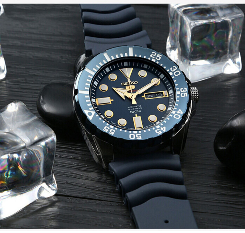 精工seiko5号蓝盘水鬼,日本精工蓝盘水鬼