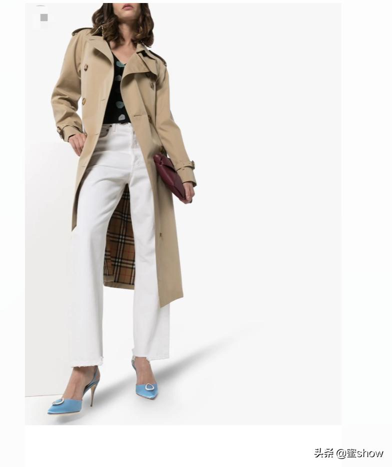 喜欢高跟鞋的时髦精们,衣柜少不了这4双蓝鞋