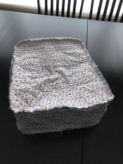 旧牛仔裤的废物利用改造,牛仔裤改双肩背包教程