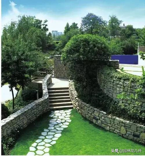 百款石材景观墙设计,挡土墙设计方案