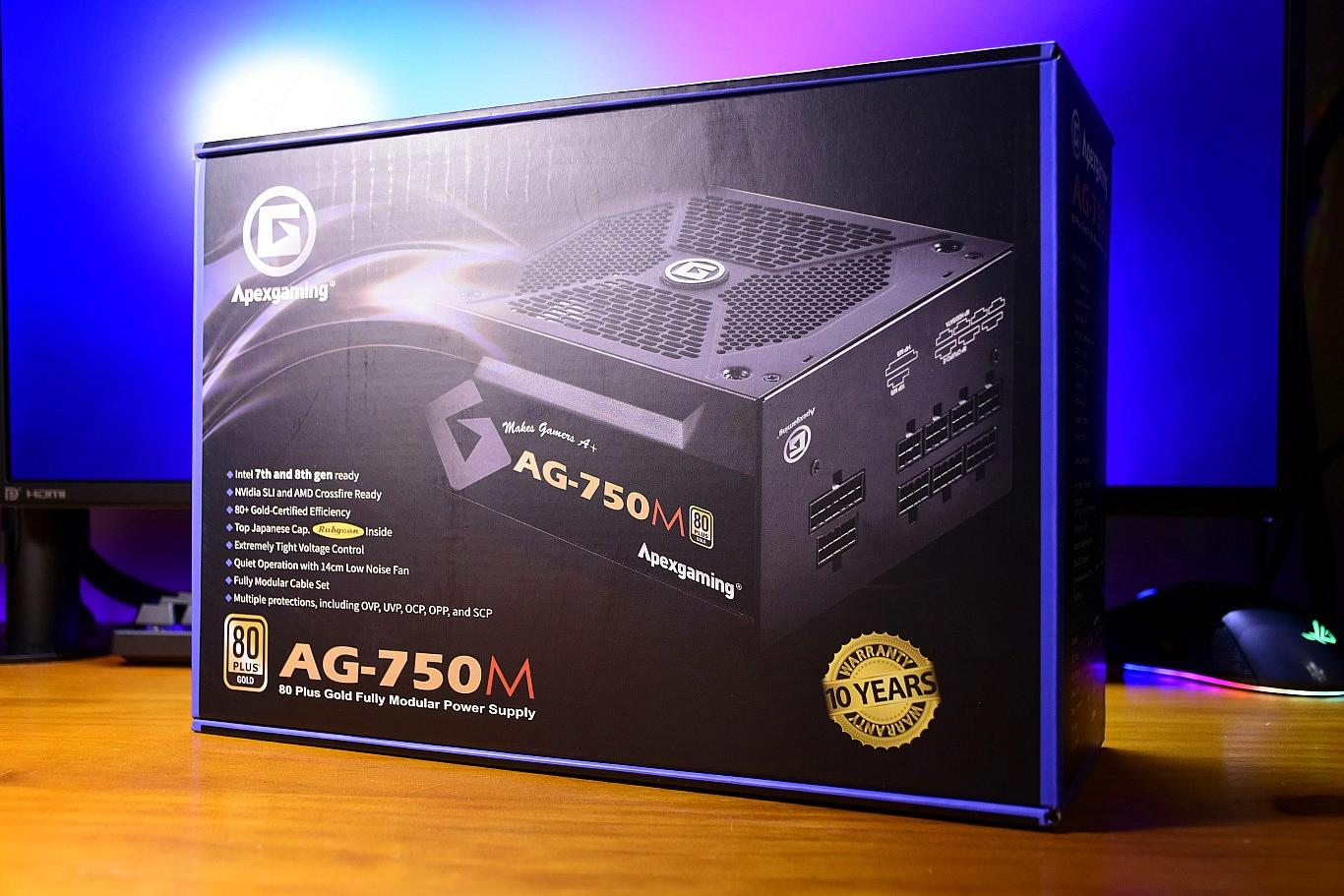 美商艾湃电竞an-750m金牌电源,艾湃电竞an-750m评测体验